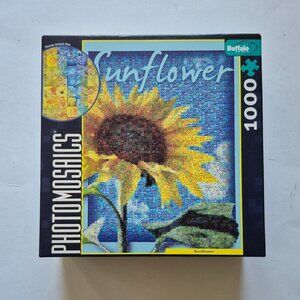 1000 Piece Photomosaic "Sunflower"  Jigsaw Puzzle